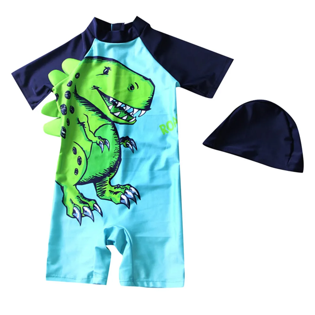 TELOTUNY Kid Baby Boy Short Sleeve 3D Cartoon One-Piece swimsuit kids Vacation trip casual Beach Swimwear + Hat Clothes J0528
TELOTUNY Kid Baby Boy Short Sleeve 3D Cartoon One-Piece swimsuit kids Vacation trip casual Beach Swimwear + Hat Clothes J0528