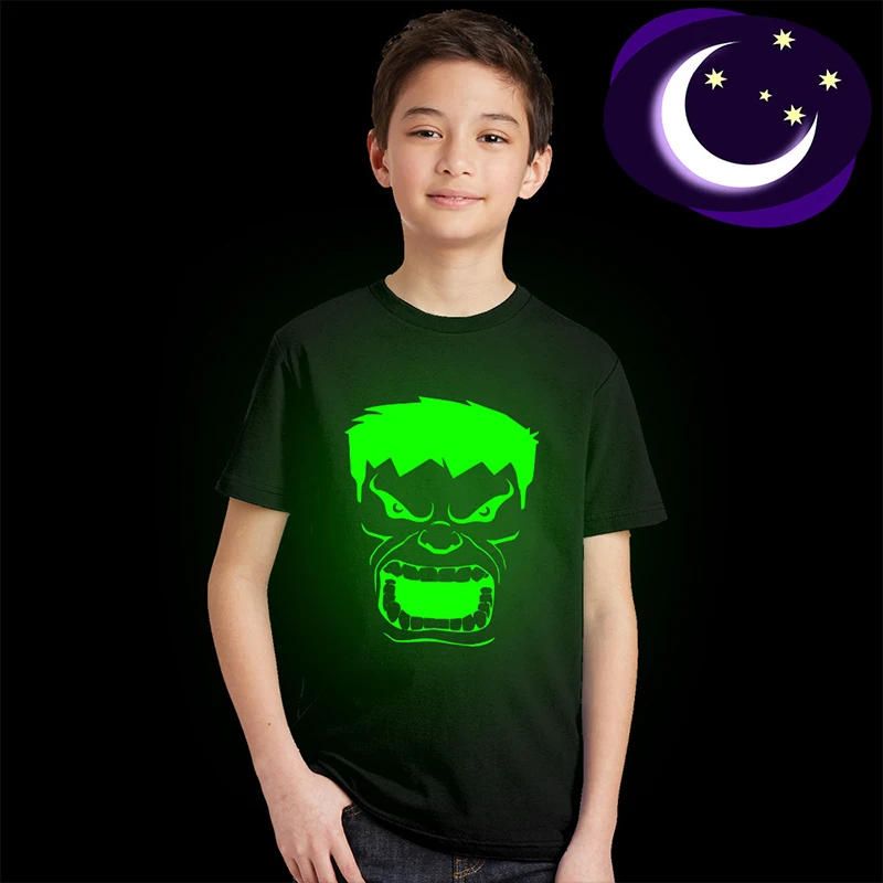 Summer Luminous Short Sleeves T-Shirts for Boys Girls Light in Dark T Shirt Kids Christmas Baby Girl Tops 3-10 Years Designs
Summer Luminous Short Sleeves T-Shirts for Boys Girls Light in Dark T Shirt Kids Christmas Baby Girl Tops 3-10 Years Designs