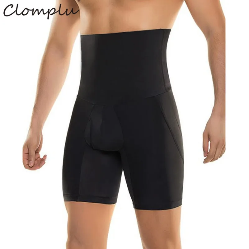 Clomplu Men Slim Tummy Belly Body Shpaer Control Panties Butt Lifter Hip Up Pants Black High Waist Slim Spandex Underwear
Clomplu Men Slim Tummy Belly Body Shpaer Control Panties Butt Lifter Hip Up Pants Black High Waist Slim Spandex Underwear