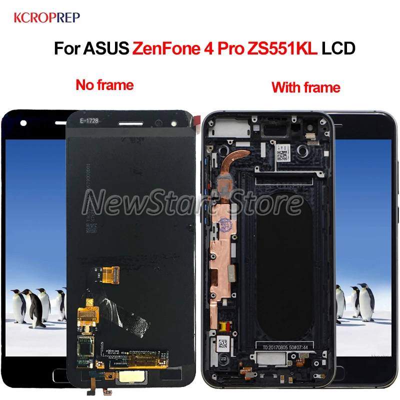 For ASUS ZenFone 4 Pro ZS551KL LCD Display Touch Screen Digitizer Assembly 5.5" For ASUS ZS551KL lcd Replacement Accessory
For ASUS ZenFone 4 Pro ZS551KL LCD Display Touch Screen Digitizer Assembly 5.5" For ASUS ZS551KL lcd Replacement Accessory