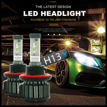JGAUT H13 CSP LED Headlight Hi-Lo Beam 8000LM 70W 24V Fog Light T2 Auto Headlamp CSP Fog Light Bulb Running Light
JGAUT H13 CSP LED Headlight Hi-Lo Beam 8000LM 70W 24V Fog Light T2 Auto Headlamp CSP Fog Light Bulb Running Light