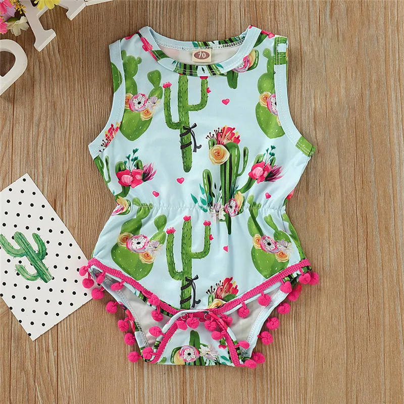 Baby Girl Clothes Infant Baby Girl Kid Cartoon Printed Tassel Romper Outfits Baby Girl Romper Baby Romper 2019
Baby Girl Clothes Infant Baby Girl Kid Cartoon Printed Tassel Romper Outfits Baby Girl Romper Baby Romper 2019