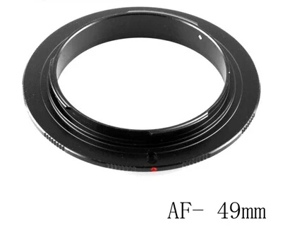 New black Aluminum AF-49mm 49 mm Macro Reverse Ring Adapter for sony Mount lens adapter ring
New black Aluminum AF-49mm 49 mm Macro Reverse Ring Adapter for sony Mount lens adapter ring