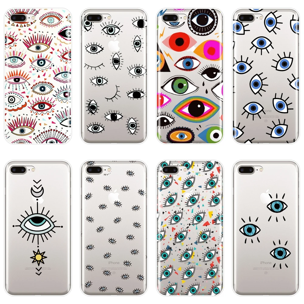 Silicone Phone Case For iPhone 6 S 6S 7 8 X XR XS Max Eyes Eyelash Aesthetic Soft Back Cover For Apple iPhone 8 7 6S 6 S Plus
Silicone Phone Case For iPhone 6 S 6S 7 8 X XR XS Max Eyes Eyelash Aesthetic Soft Back Cover For Apple iPhone 8 7 6S 6 S Plus