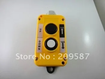 Hoist Crane 2 Pushbuttons Pendant Control Station 
Hoist Crane 2 Pushbuttons Pendant Control Station
