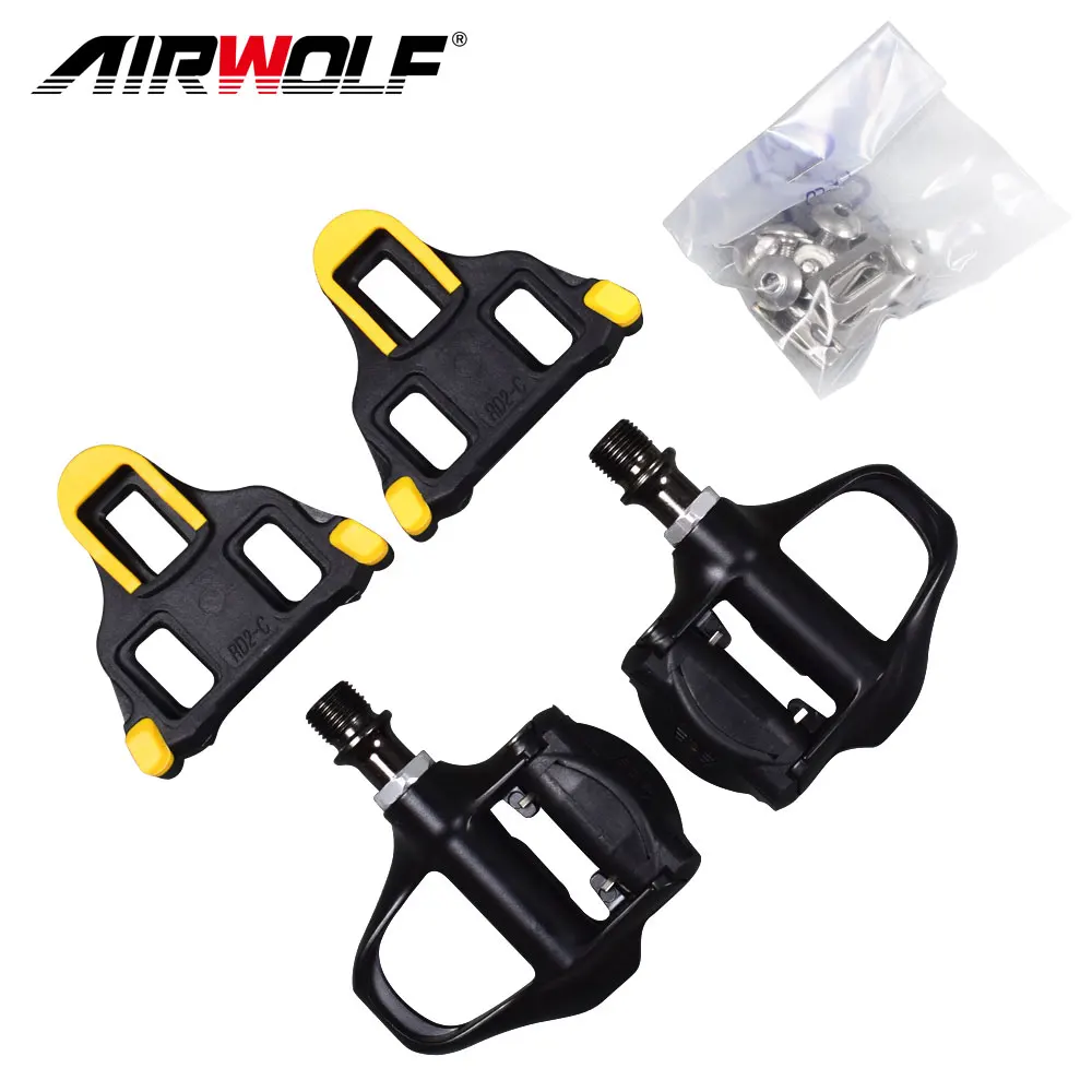 Airwolf Bicycle Accessories bicycle Pedal Anti-slip Alloy Road Bike Pedal sealed Bearing Self-locking Pedales Bicicleta Pedals
Airwolf Bicycle Accessories bicycle Pedal Anti-slip Alloy Road Bike Pedal sealed Bearing Self-locking Pedales Bicicleta Pedals