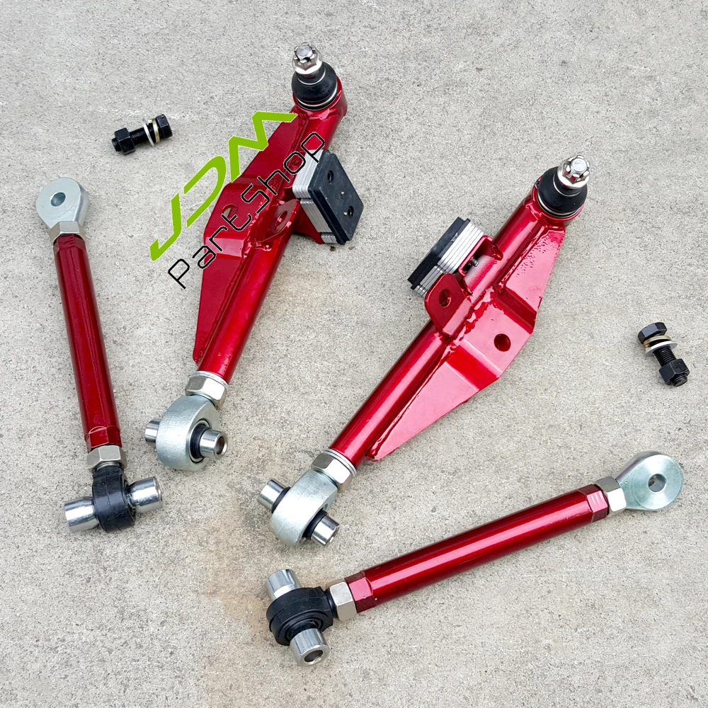 Version 2 Front Lower Control Arm+ High Angle Tension Rod For 89-94 240SX S13 180SX/200SX 300ZX R32/R33
Version 2 Front Lower Control Arm+ High Angle Tension Rod For 89-94 240SX S13 180SX/200SX 300ZX R32/R33
