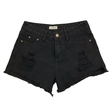 Women Mid Waist Hole Denim Shorts Girls Street-wear Zipper Fly New Casual Shorts
Women Mid Waist Hole Denim Shorts Girls Street-wear Zipper Fly New Casual Shorts