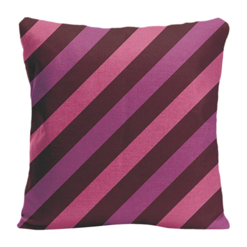 

Красочная полосатая наволочка для диванной подушки, чехол для подушки, индивидуальный подарок от Lvsure для автомобильного дивана, сиденья