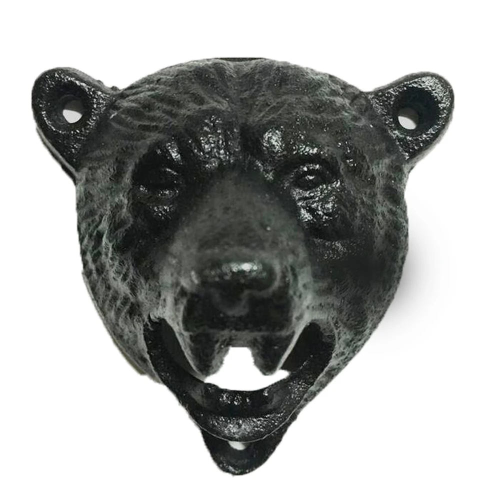 Vintage Cast Iron Bear Shape Beer Opener Wine Beer Soda Glass Cap Bottle Opener Bar Tools Kitchen Gadgets Wall Mounted
Vintage Cast Iron Bear Shape Beer Opener Wine Beer Soda Glass Cap Bottle Opener Bar Tools Kitchen Gadgets Wall Mounted