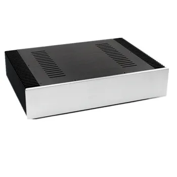 WA108 Aluminum enclosure Preamp chassis Power amplifier case/box size 307*430*90MM
WA108 Aluminum enclosure Preamp chassis Power amplifier case/box size 307*430*90MM