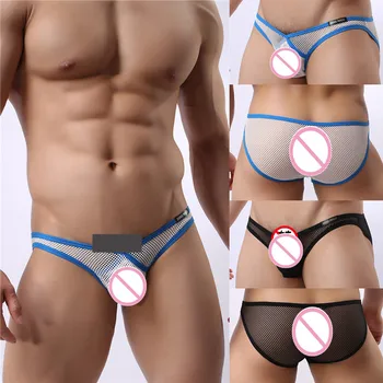 Men's Underwear Wholesale Gauze Thin Transparent Sexy Briefs V Shaped Cross U Convex Design 
Men's Underwear Wholesale Gauze Thin Transparent Sexy Briefs V Shaped Cross U Convex Design