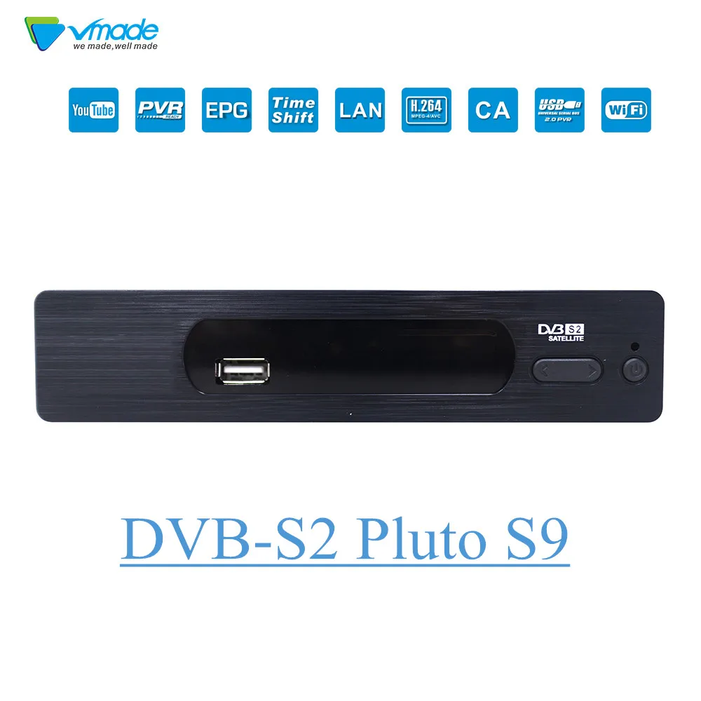 Hot Sale High Digital Satellite Receiver DVB S2 Pluto S9 Full HD 1080P support IPTV YouTube Europe cline Network DLNA DVB TV BOX 
Hot Sale High Digital Satellite Receiver DVB S2 Pluto S9 Full HD 1080P support IPTV YouTube Europe cline Network DLNA DVB TV BOX