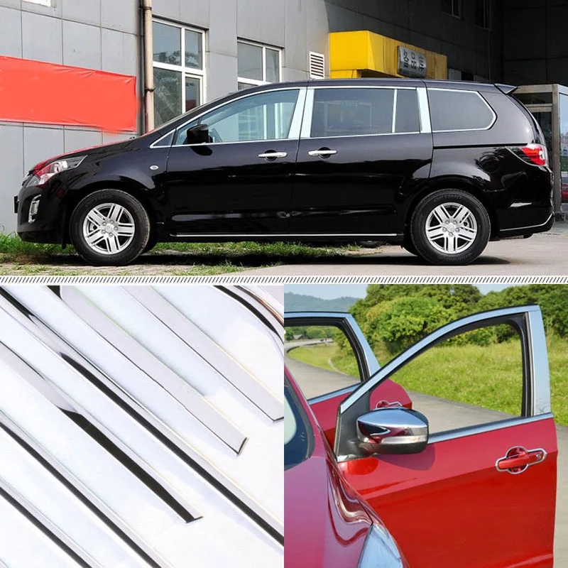A Set Window Pillars Window Sill Molding Trim Exactly Fitted For Mazda 8 2011-2015
A Set Window Pillars Window Sill Molding Trim Exactly Fitted For Mazda 8 2011-2015