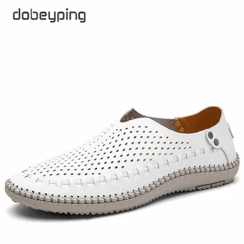 2017 Men's Casual Shoes Real Leather Boat Shoe Slip On Driving Shoes Man Hollow Out Male Flats Breathable Sumemr Loafers 38-46
2017 Men's Casual Shoes Real Leather Boat Shoe Slip On Driving Shoes Man Hollow Out Male Flats Breathable Sumemr Loafers 38-46