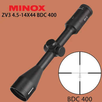 MINOX ZV 3 4.5-14X44 Tactical Optics Sight BDC 400 Riflescope Wire Reticle Side Parallax Scope for Hunting Airsoft Rifle
MINOX ZV 3 4.5-14X44 Tactical Optics Sight BDC 400 Riflescope Wire Reticle Side Parallax Scope for Hunting Airsoft Rifle