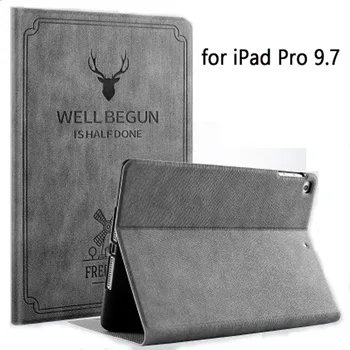 Case for iPad Pro 9.7" Tablet Retro Vintage Flip Pu Leather Smart Auto Sleep/Wake Stand Case Cover for iPad Pro 9.7 A1673 A1674
Case for iPad Pro 9.7" Tablet Retro Vintage Flip Pu Leather Smart Auto Sleep/Wake Stand Case Cover for iPad Pro 9.7 A1673 A1674