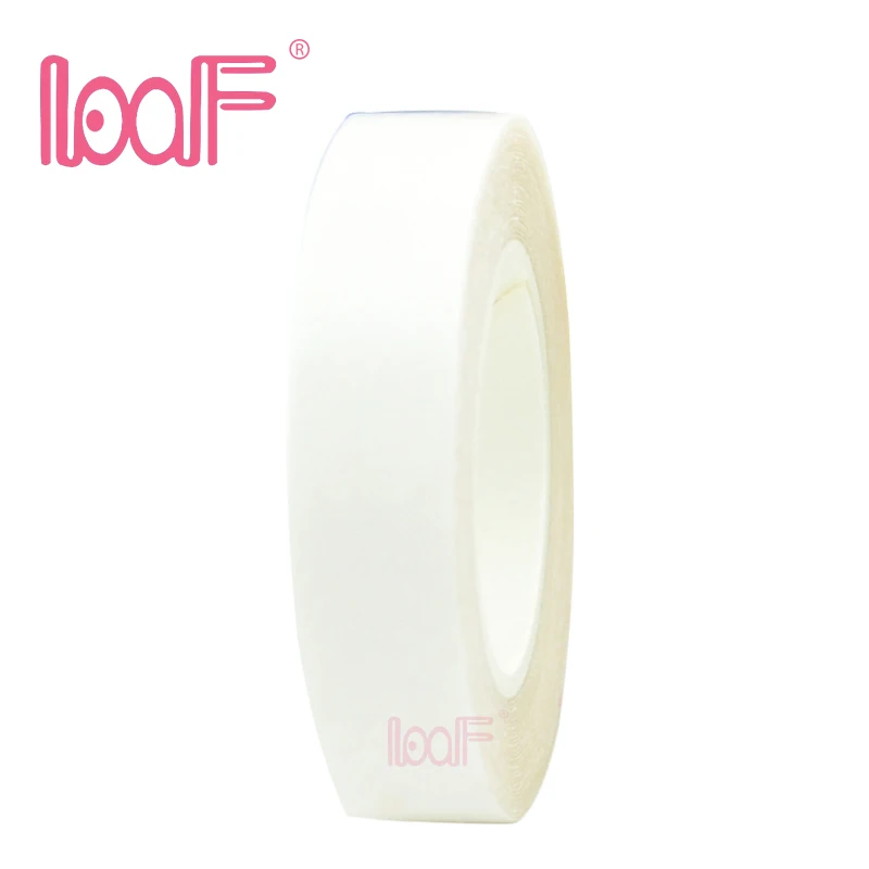 

LOOF 1roll 1cm*3m Double-Sided Adhesive Tape For PU Skin Weft /Lace Wigs/ Toupee Hair Extensions Tools