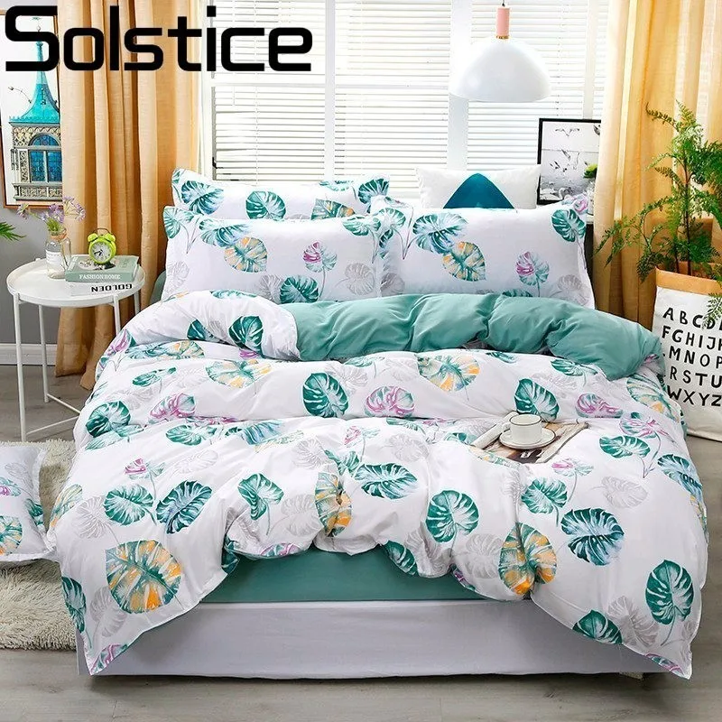 Solstice Cartoon Banana Leaf Style Comforter Bedding Sets Duvet Cover Bed Sheet Pillowcase Bed Linen Boy Girl Child Bedclothes
Solstice Cartoon Banana Leaf Style Comforter Bedding Sets Duvet Cover Bed Sheet Pillowcase Bed Linen Boy Girl Child Bedclothes