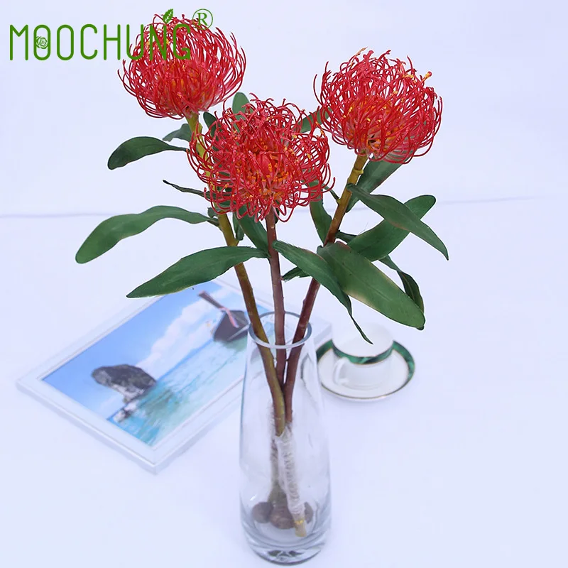 Artificial Leucospermum High Quality Pincushions Flower For Birthday Party Home Table Decor interior Decoration Flores MOOCHUNG
Artificial Leucospermum High Quality Pincushions Flower For Birthday Party Home Table Decor interior Decoration Flores MOOCHUNG
