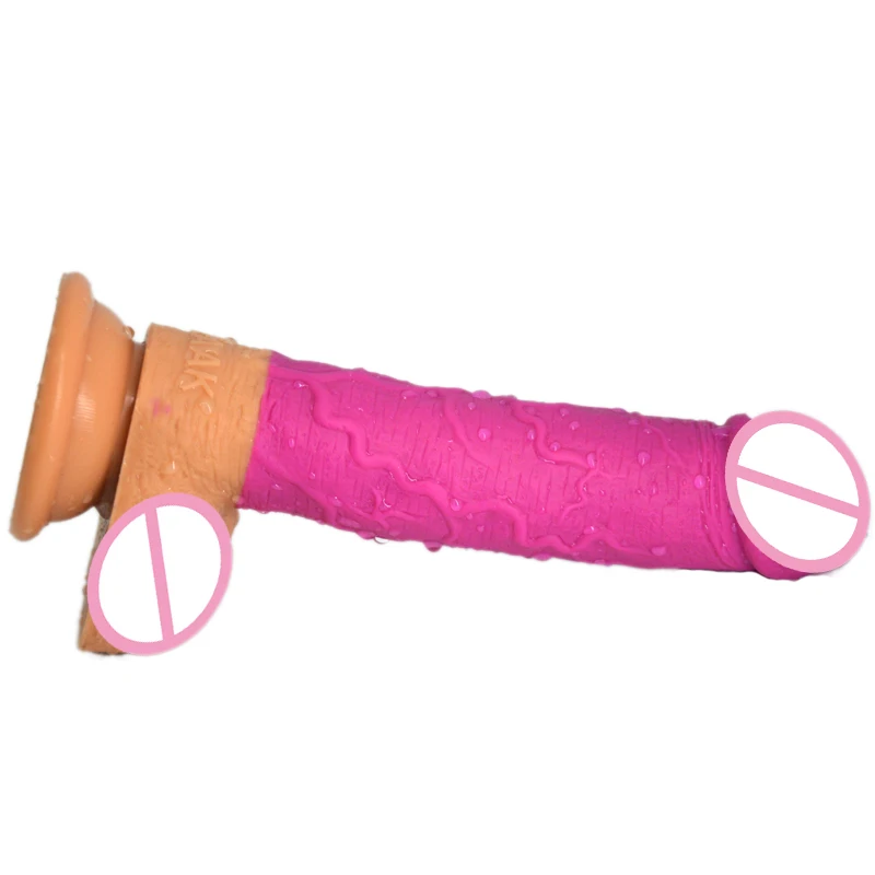 New Product Medical Silicone Dildo For Woman Masturbation Insert Vagina Anus Adult Game Flirting Realistic Penis sex toy
