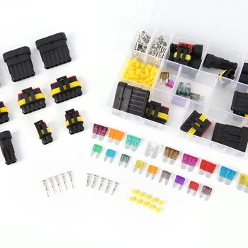 1 Set/216Pcs High Quality Waterproof 12V Electrical Connectors Kit 1/2/3/4/5/6 Way Pin Superseal
1 Set/216Pcs High Quality Waterproof 12V Electrical Connectors Kit 1/2/3/4/5/6 Way Pin Superseal