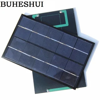 BUHESHUI 1.9W 5V Solar Cell Polycrystalline Solar Panel Solar Module DIY Solar Charger 142*88*3MM 5pcs/lot Free Shipping
BUHESHUI 1.9W 5V Solar Cell Polycrystalline Solar Panel Solar Module DIY Solar Charger 142*88*3MM 5pcs/lot Free Shipping