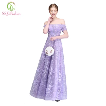 Clearance Purple Evening Dress Boat Neck Floor-length Lace Appliques Beading Banquet Elegant Party Formal Gown
Clearance Purple Evening Dress Boat Neck Floor-length Lace Appliques Beading Banquet Elegant Party Formal Gown