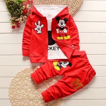 Hot Sale 2019 Autumn Baby Girls Boys Clothes Sets Cute Infant Cotton Suits Coat+T Shirt+Pants Casual Kids Children Suits
Hot Sale 2019 Autumn Baby Girls Boys Clothes Sets Cute Infant Cotton Suits Coat+T Shirt+Pants Casual Kids Children Suits