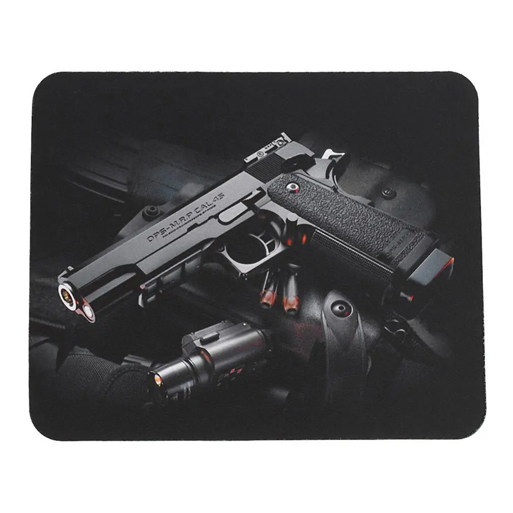 Gun Pattern Anti-Slip Laptop PC Mice Pad Mat Mousepad For Optical Laser Mouse
Gun Pattern Anti-Slip Laptop PC Mice Pad Mat Mousepad For Optical Laser Mouse