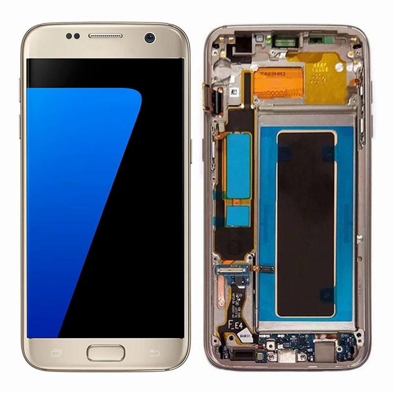 100% ORIGINAL For SAMSUNG Galaxy S7 edge G935 G935F LCD Display Touch Screen With Frame Digitizer Assembly Replacement Parts
100% ORIGINAL For SAMSUNG Galaxy S7 edge G935 G935F LCD Display Touch Screen With Frame Digitizer Assembly Replacement Parts