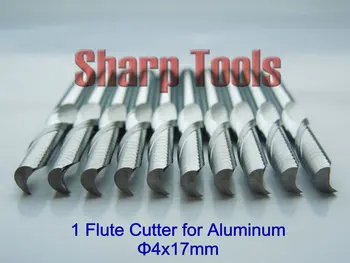 4x17mm One Flute Spiral Bit Tungsten Carbide CNC Tools Cutters for Aluminum Milling Cutting, Aluminium End Mill Engraving Cutter
4x17mm One Flute Spiral Bit Tungsten Carbide CNC Tools Cutters for Aluminum Milling Cutting, Aluminium End Mill Engraving Cutter