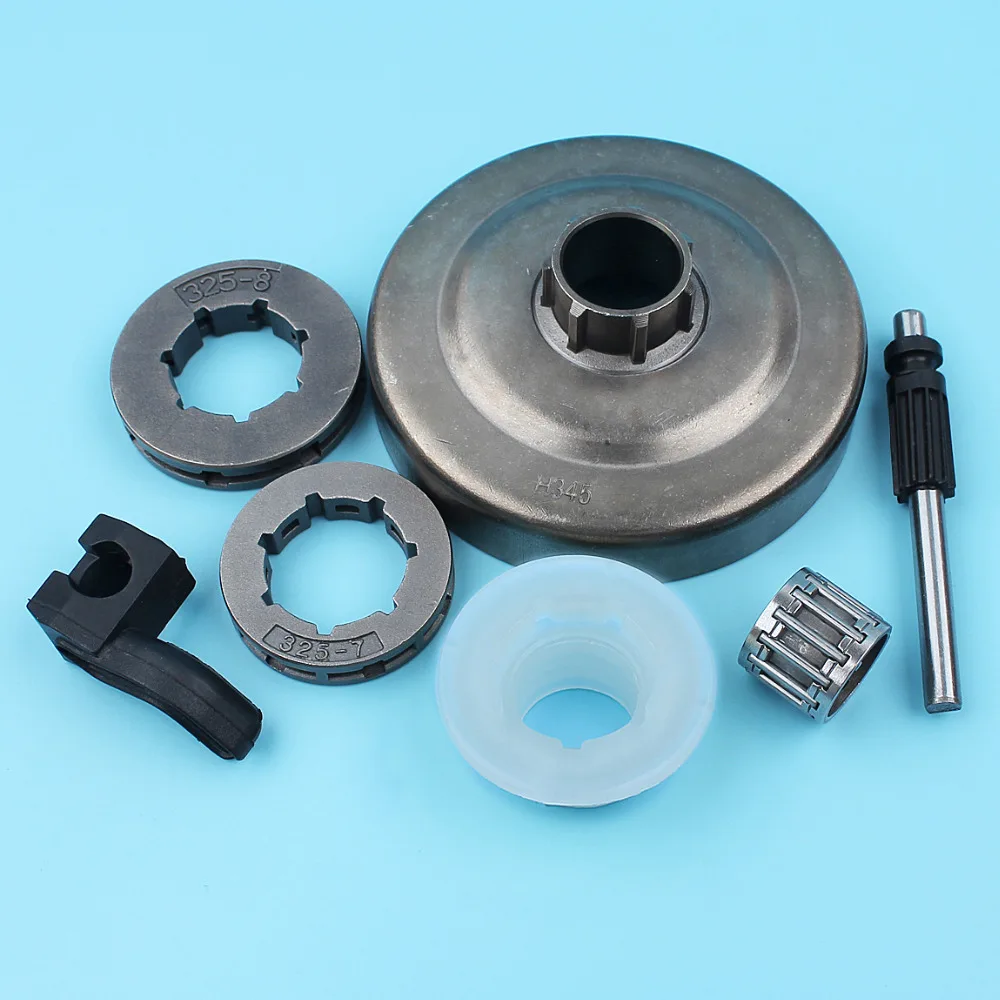 .325" Clutch Drum Sprocket Rim Oil Pump Needle Bearing Kit For Husqvarna 340 345 346XP 350 351 353 445 450 Chainsaw 7T & 8T
.325" Clutch Drum Sprocket Rim Oil Pump Needle Bearing Kit For Husqvarna 340 345 346XP 350 351 353 445 450 Chainsaw 7T & 8T