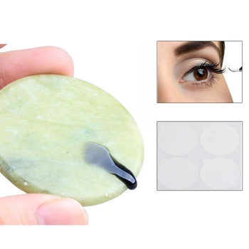 Jade Stone Eyelash Extension Glue Adhesive Pallet Stand Holder and Disposable Pallet Paper Fake Eyelashes Makeup Beauty Tools
Jade Stone Eyelash Extension Glue Adhesive Pallet Stand Holder and Disposable Pallet Paper Fake Eyelashes Makeup Beauty Tools