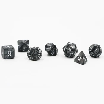 Dungeons & Dragons 7pcs/set Creative RPG Game Dice D&D Colorful Multicolor Dice DND Game Dice Mixed Black D4 D6 D8 D10 D12 D20
Dungeons & Dragons 7pcs/set Creative RPG Game Dice D&D Colorful Multicolor Dice DND Game Dice Mixed Black D4 D6 D8 D10 D12 D20