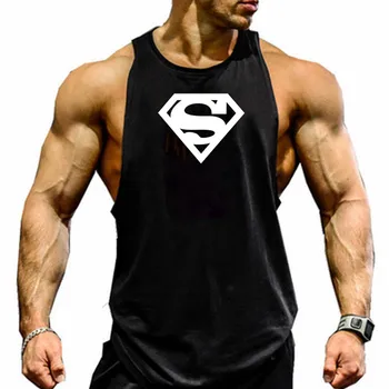 Superman Bodybuilding Fitness Stringer Men Tank Top GYM Gorilla Wear Tops Gym Cotton Vest Undershirt Run sleeveless shirt
Superman Bodybuilding Fitness Stringer Men Tank Top GYM Gorilla Wear Tops Gym Cotton Vest Undershirt Run sleeveless shirt