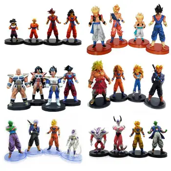Anime Dragon Ball Z PVC Action Figure Toys Multi-style 4pcs/set Super Saiyan Goku Model dolls Collect Free shipping
Anime Dragon Ball Z PVC Action Figure Toys Multi-style 4pcs/set Super Saiyan Goku Model dolls Collect Free shipping
