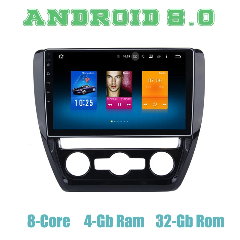 Octa core PX5 Android 8.0 car radio gps player for vw Jetta 2011-2015 with 4+32G wifi 4g usb Auto Stereo Multimed
Octa core PX5 Android 8.0 car radio gps player for vw Jetta 2011-2015 with 4+32G wifi 4g usb Auto Stereo Multimed