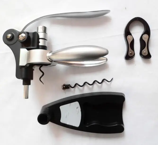 120 pcs Red Wine bottle Opener Rabbit Deluxe Tire Corkscrew Collar Pourer Set Multifunction Kitchen Tools
120 pcs Red Wine bottle Opener Rabbit Deluxe Tire Corkscrew Collar Pourer Set Multifunction Kitchen Tools