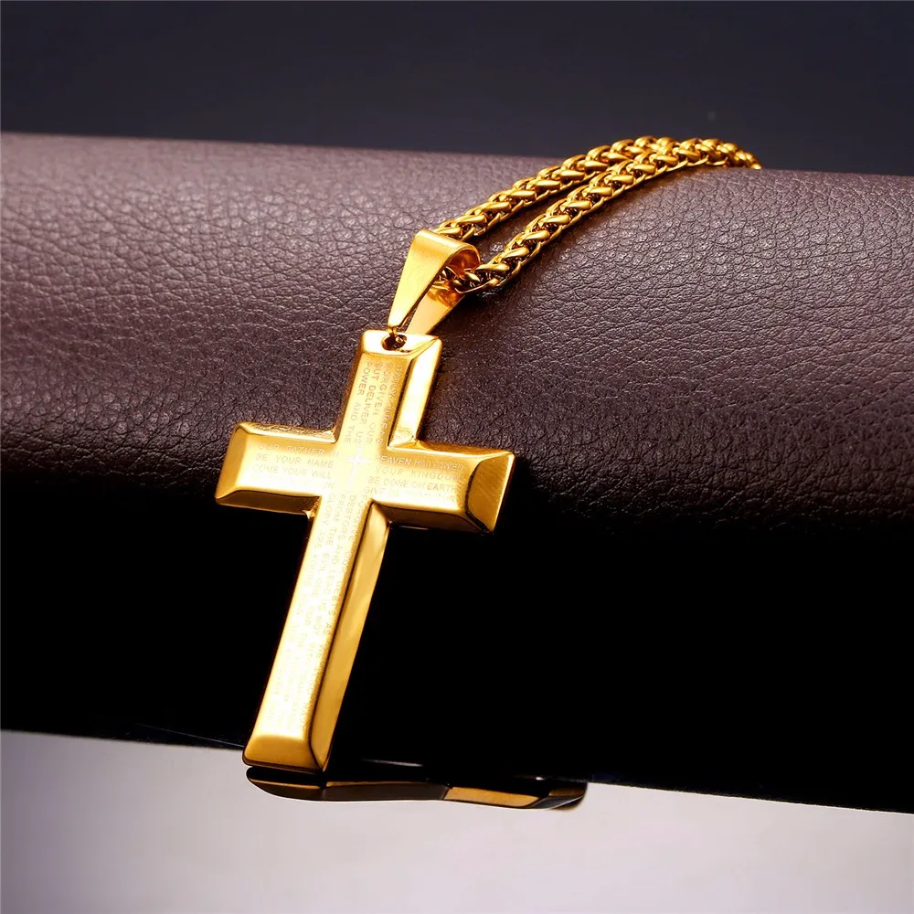 Золотые крестики для мужчин