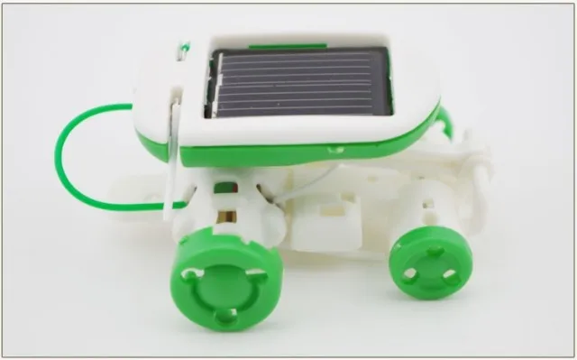 DIY Montage Solar Panel Welpen Flugzeug Kid Wissenschaft Spielzeug Bildung FAST 