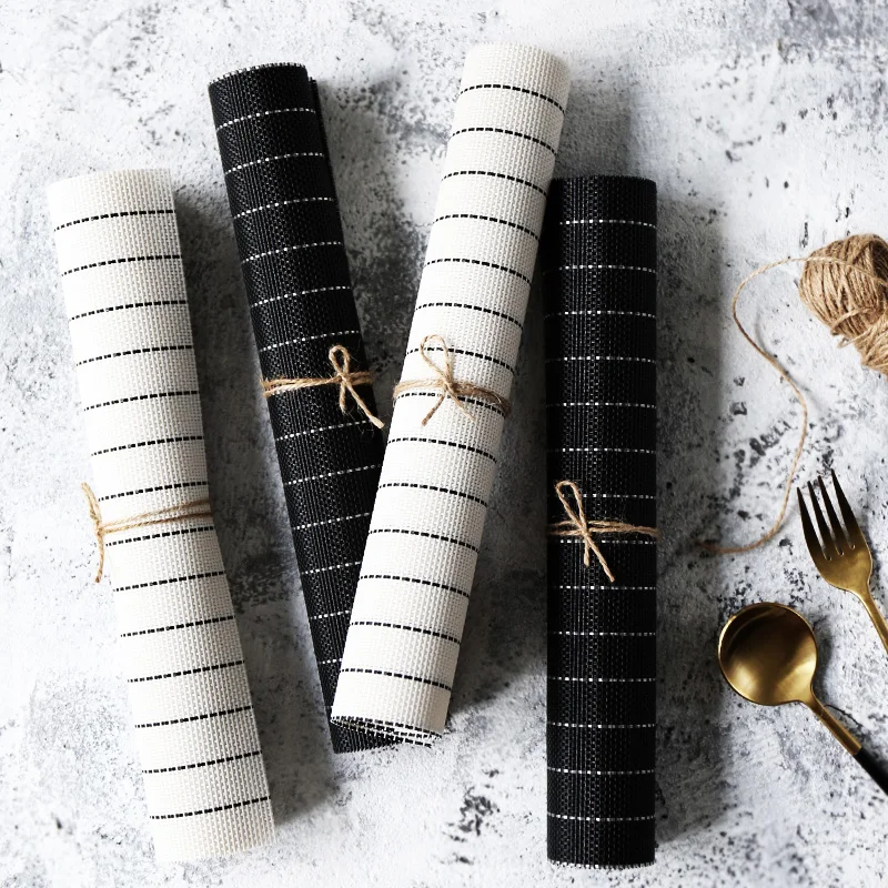Chic Tableware Pad Dining Table Mat Heat Insulation Non-Slip Simple Placemats Disc White Pads Bowl Coaster Kitchen Accessories
Chic Tableware Pad Dining Table Mat Heat Insulation Non-Slip Simple Placemats Disc White Pads Bowl Coaster Kitchen Accessories