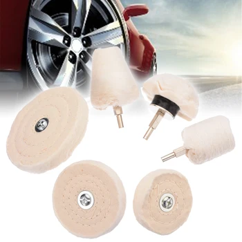 6pcs/set Cotton Polishing Buffer Wheel Polishing Buffing Tool Kit For Home Drill Auto Rotary Machine Accessories
6pcs/set Cotton Polishing Buffer Wheel Polishing Buffing Tool Kit For Home Drill Auto Rotary Machine Accessories