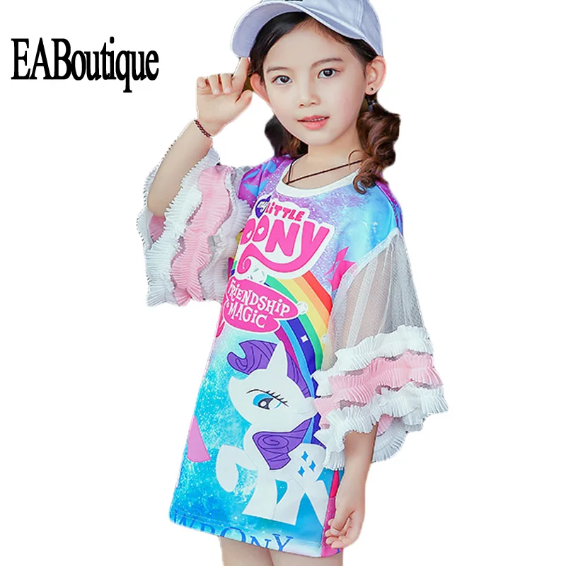 EABoutique girls dresses 2018 autumn fall fashion kids half sleeve lace cartoon print girl clothing for 3-8 year Q814
EABoutique girls dresses 2018 autumn fall fashion kids half sleeve lace cartoon print girl clothing for 3-8 year Q814