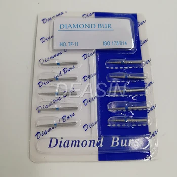 Top quality 10pc/pack Dental Diamond Burs Drill Dental Burs Dia-burs for High Speed Handpiecess Medium Dentist Tools
Top quality 10pc/pack Dental Diamond Burs Drill Dental Burs Dia-burs for High Speed Handpiecess Medium Dentist Tools