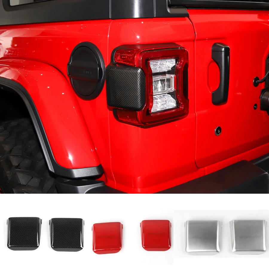 Fit For Jeep Wrangler JL 2018+ Car Rear Tail Light Lamp Decoration Cover Trim Stickers Exterior Car Styling Accessories ABS New
Fit For Jeep Wrangler JL 2018+ Car Rear Tail Light Lamp Decoration Cover Trim Stickers Exterior Car Styling Accessories ABS New