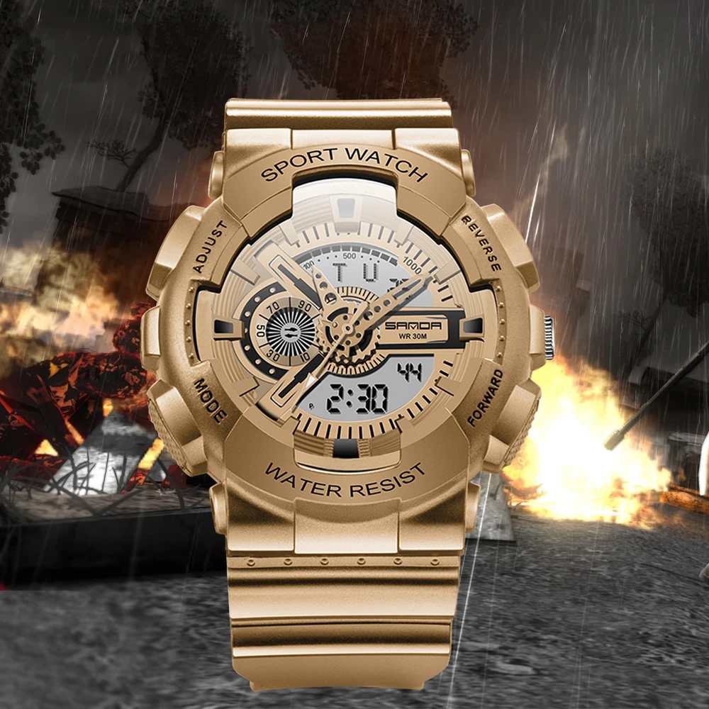 Waterproof Sport Mens Army Digital Watches Luxury Multi-Function LED Man Fitness Military Watch Men Clock Relogio Masculino 2018
Waterproof Sport Mens Army Digital Watches Luxury Multi-Function LED Man Fitness Military Watch Men Clock Relogio Masculino 2018