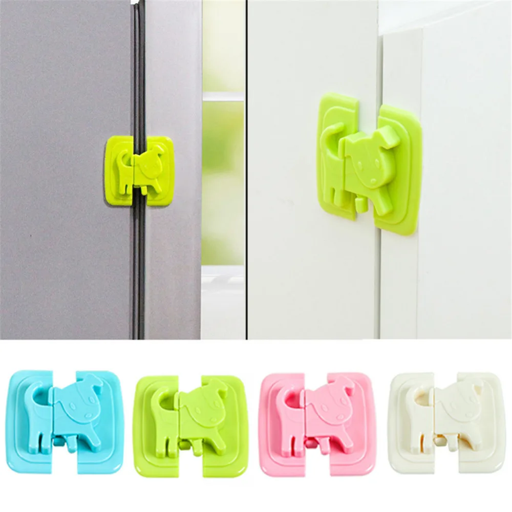 Innovative Cartoon Dog Model Baby Security Refrigerator Lock Safety Locks Cabinet Lock for Child
Innovative Cartoon Dog Model Baby Security Refrigerator Lock Safety Locks Cabinet Lock for Child