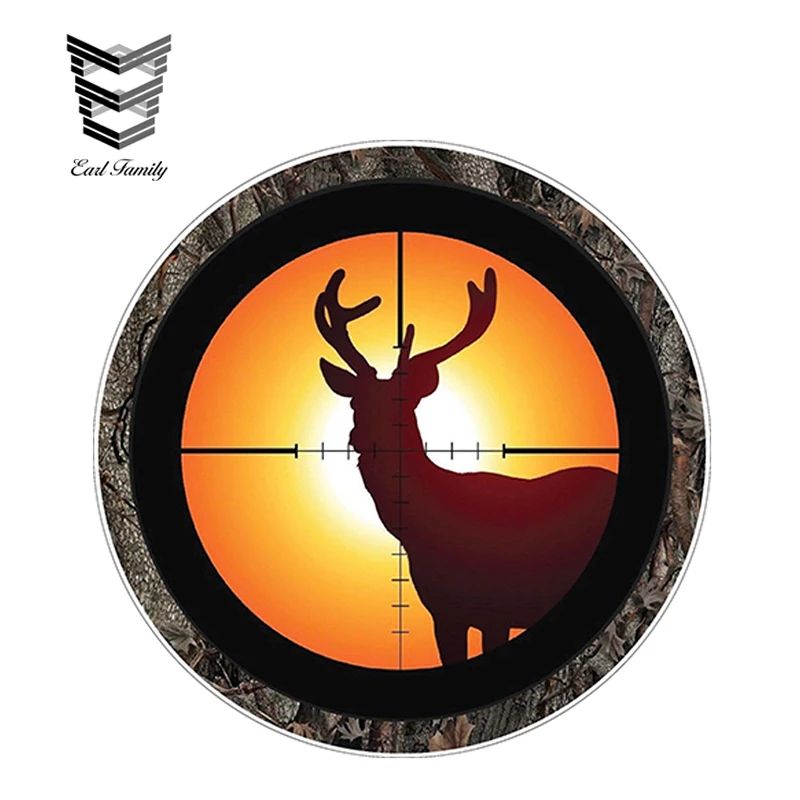 EARLFAMILY 12cm x 12cm Deer Buck in Gun Sights Hunter Decal Sticker Rifle Funny Vinyl JDM Car Stickers Waterproof Accessories
EARLFAMILY 12cm x 12cm Deer Buck in Gun Sights Hunter Decal Sticker Rifle Funny Vinyl JDM Car Stickers Waterproof Accessories
