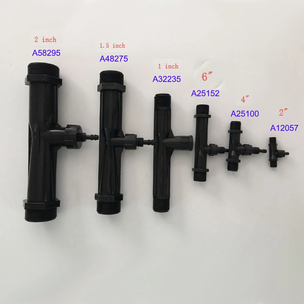 PVDF 1/4, 1/2, 3/4, 1, 1.5, 2 Venturi Ejector to Mix Ozone With Water With Built-in Anti-Back Flow Valve + Free Shipping
PVDF 1/4, 1/2, 3/4, 1, 1.5, 2 Venturi Ejector to Mix Ozone With Water With Built-in Anti-Back Flow Valve + Free Shipping